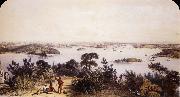 The City and Harbour of Sydney, George French Angas